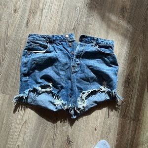 Jean shorts